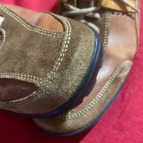 Cole Haan brown leather suede men’s sneakers - Picture 6 of 7